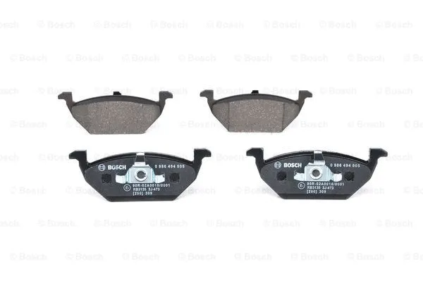 Brake Pad Set, disc brake (0 986 494 505)
