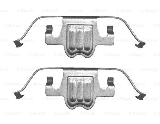 Accessory Kit, disc brake pad (1 987 474 693)