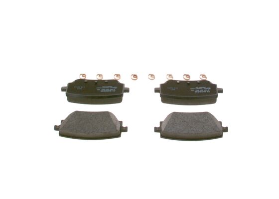 Brake Pad Set, disc brake (0 986 424 890)