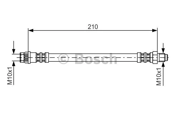 Brake Hose (1 987 476 425)