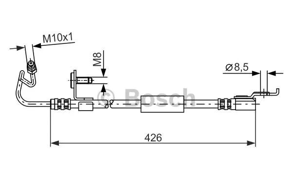 Brake Hose (1 987 476 624)