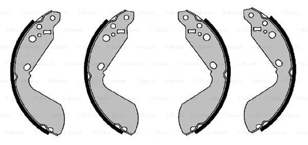 Brake Shoe Set (0 986 487 470)