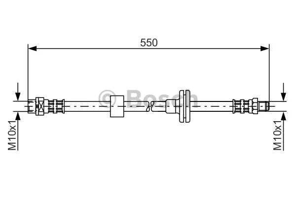Brake Hose (1 987 481 056)