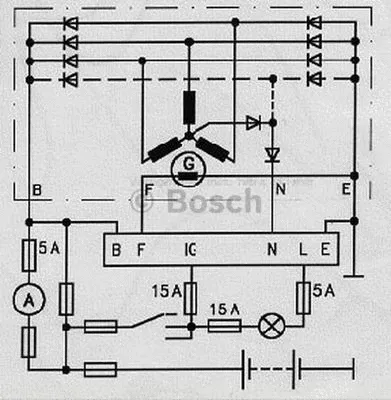 Alternator Regulator (0 986 190 000)