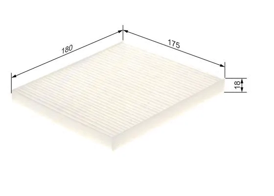 Filter, cabin air (1 987 435 096)