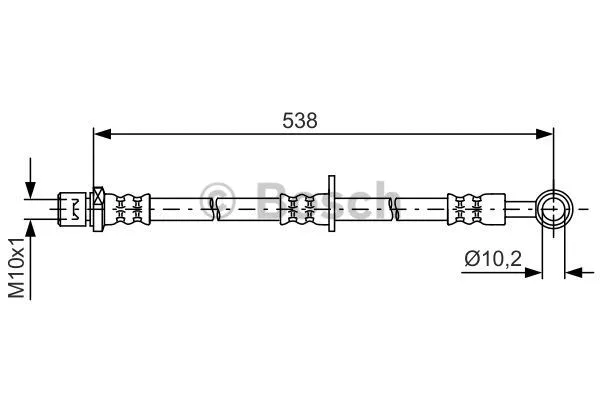 Brake Hose (1 987 481 605)