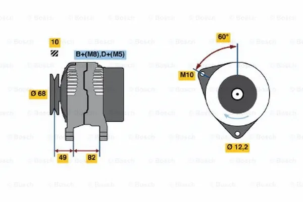 Alternator (0 123 315 500)
