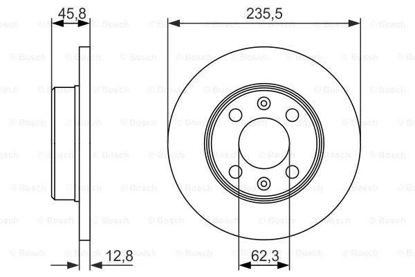 Brake Disc (0 986 479 913)