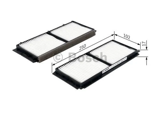 Filter, cabin air (1 987 432 209)