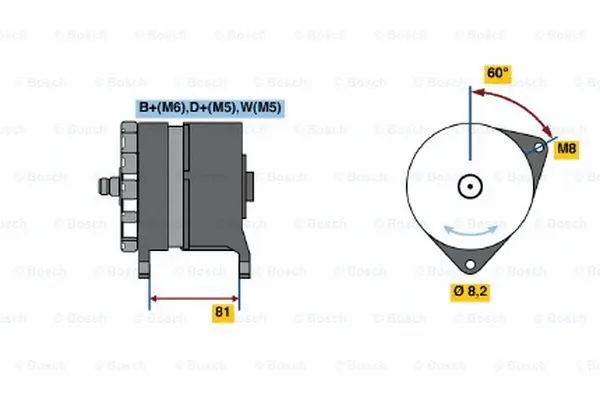 Alternator (0 120 488 149)