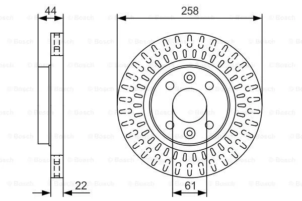 Brake Disc (0 986 479 U50)