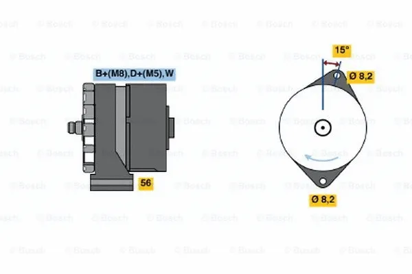 Alternator (0 120 489 434)