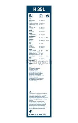 Wiper Blade (3 397 004 559)