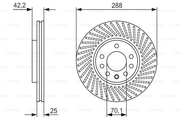 Brake Disc (0 986 479 884)
