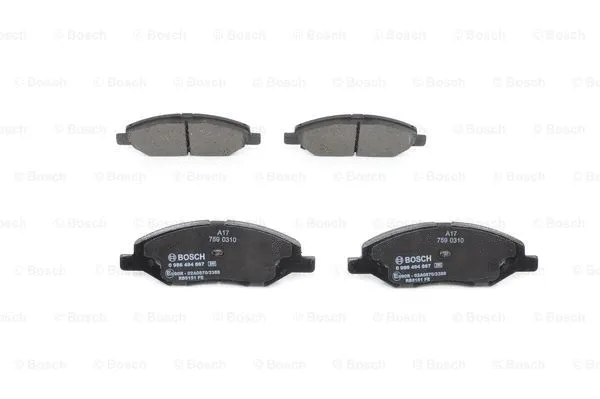 Brake Pad Set, disc brake (0 986 494 867)