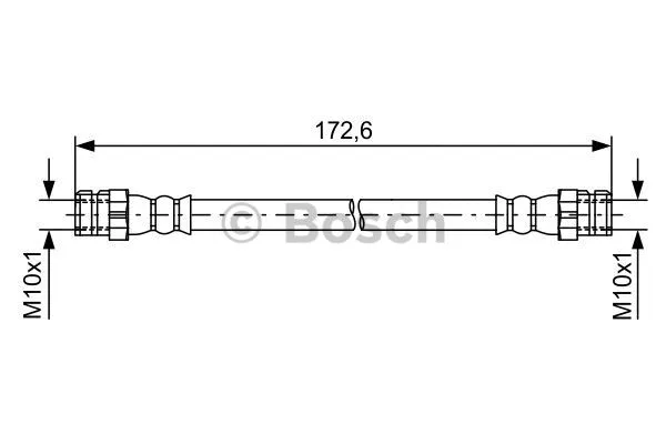 Brake Hose (1 987 481 737)