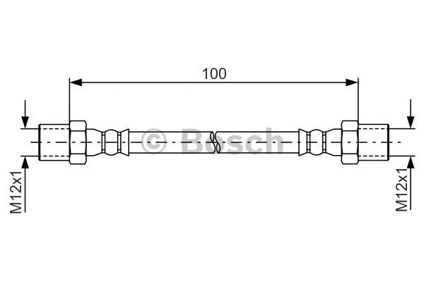 Brake Hose (1 987 481 785)