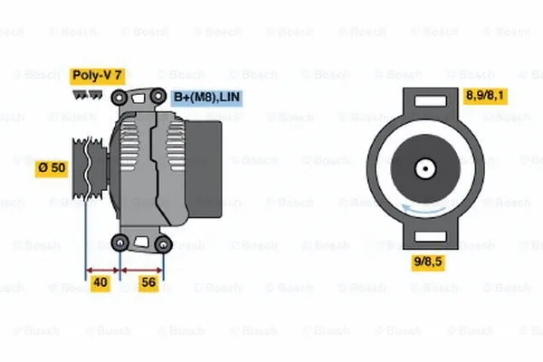 Alternator (0 986 047 790)