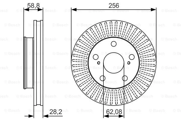 Brake Disc (0 986 479 152)