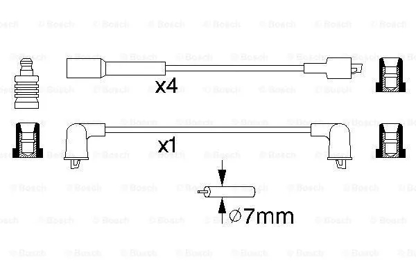 Ignition Cable Kit (0 986 356 941)