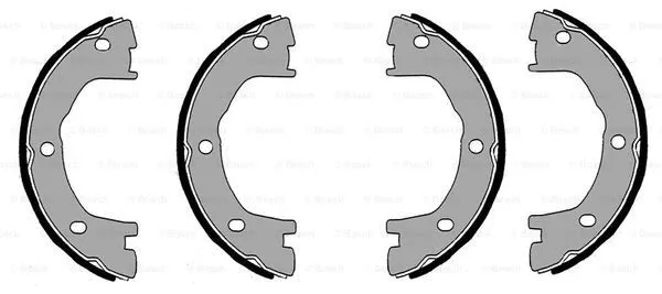 Brake Shoe Set, parking brake