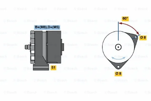 Alternator (0 120 489 473)