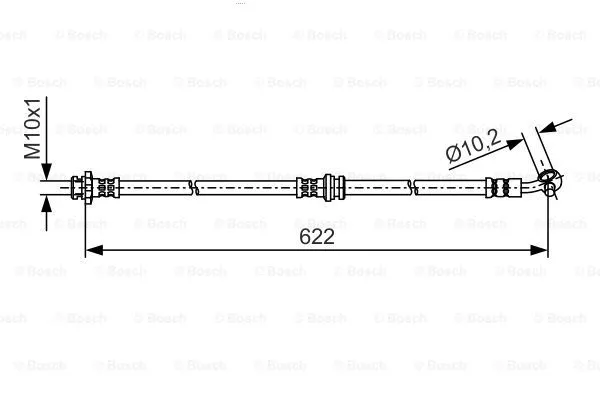 Brake Hose (1 987 481 A31)