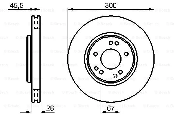 Brake Disc (0 986 478 526)