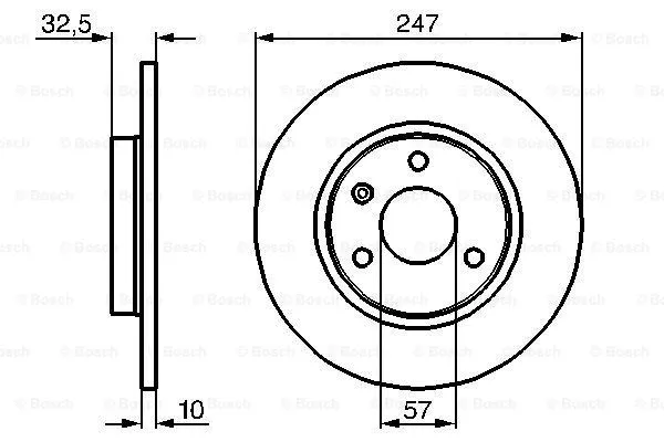 Brake Disc (0 986 478 142)