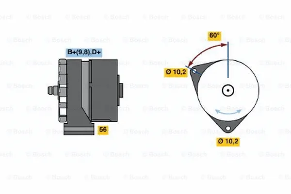 Alternator (0 120 489 356)