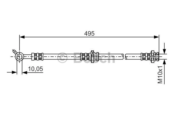 Brake Hose (1 987 476 399)