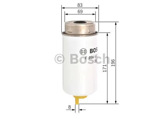 Fuel Filter (F 026 402 040)