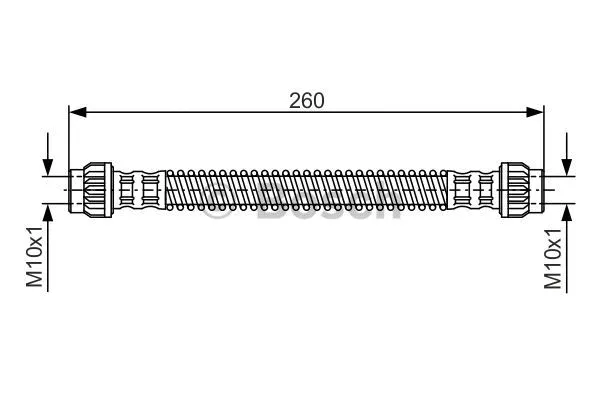Brake Hose (1 987 476 869)