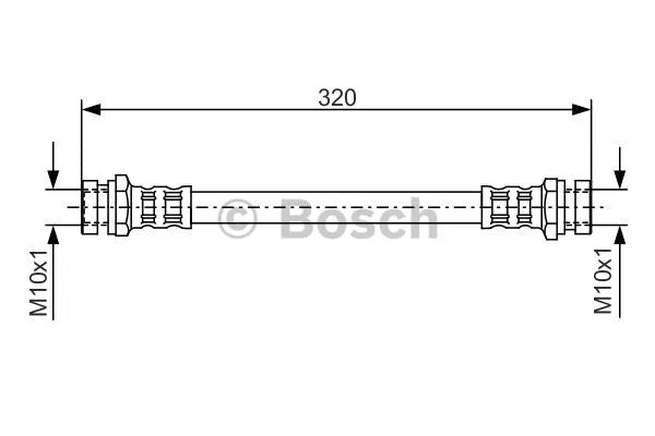 Brake Hose (1 987 476 541)