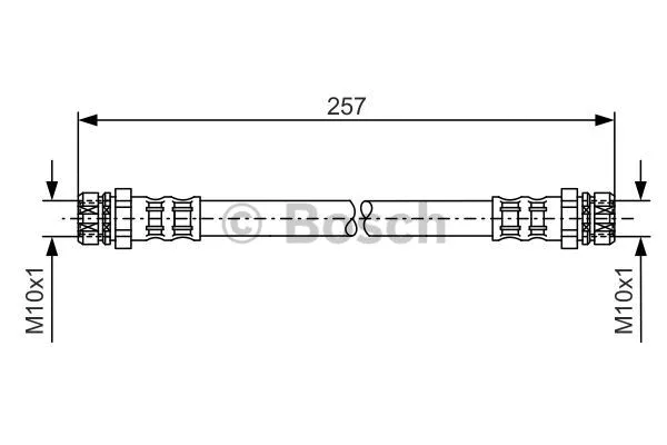 Brake Hose (1 987 476 101)