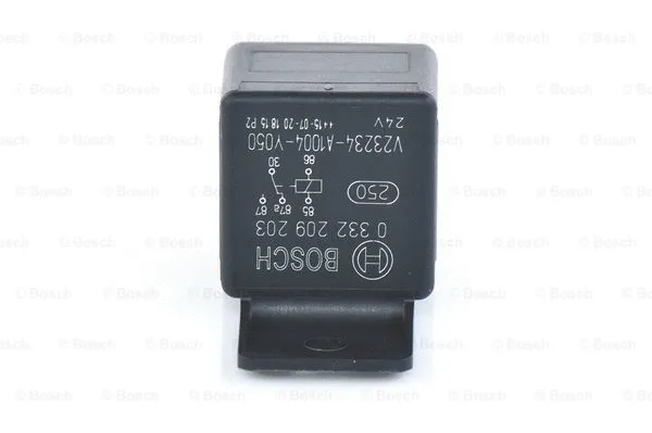Relay, main current
