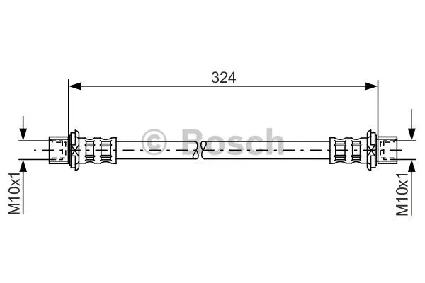 Brake Hose (1 987 481 016)