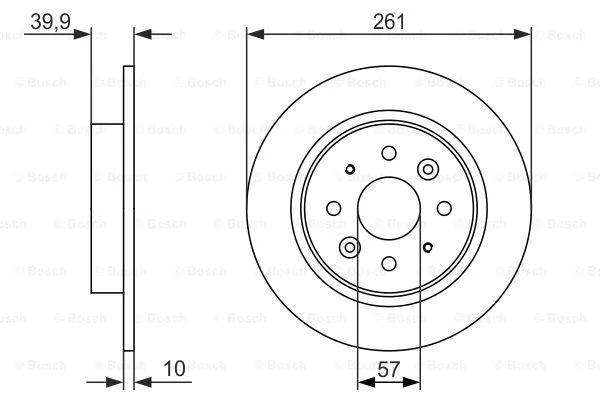 Brake Disc (0 986 479 597)