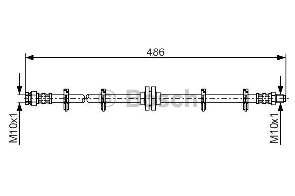 Brake Hose (1 987 476 759)