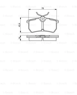 Brake Pad Set, disc brake (0 986 495 227)