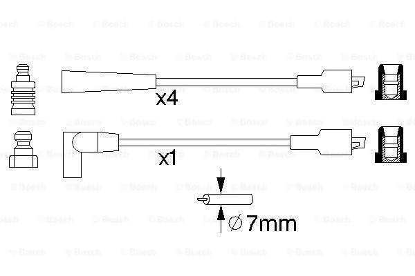 Ignition Cable Kit (0 986 356 749)