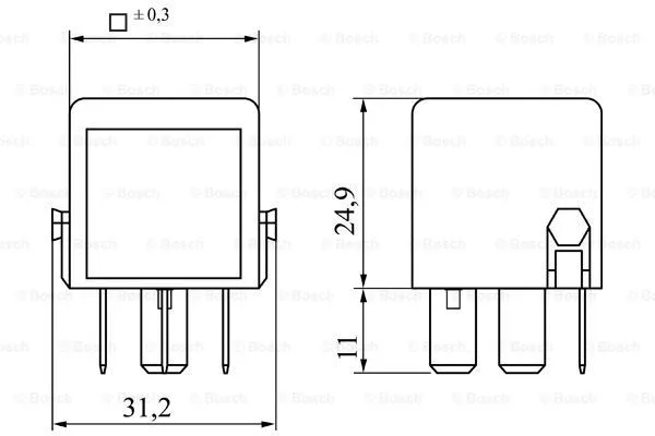 Relay, main current