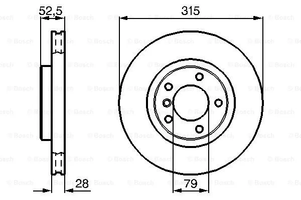 Brake Disc (0 986 478 748)