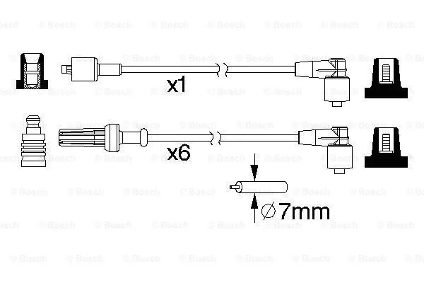 Ignition Cable Kit (0 986 357 219)