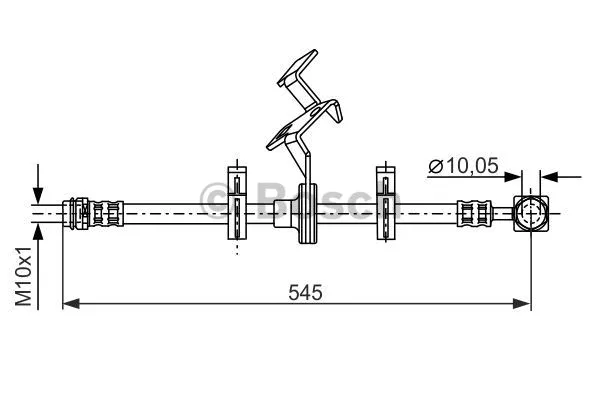 Brake Hose (1 987 481 077)