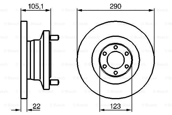 Brake Disc (0 986 478 885)