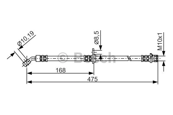 Brake Hose (1 987 481 326)
