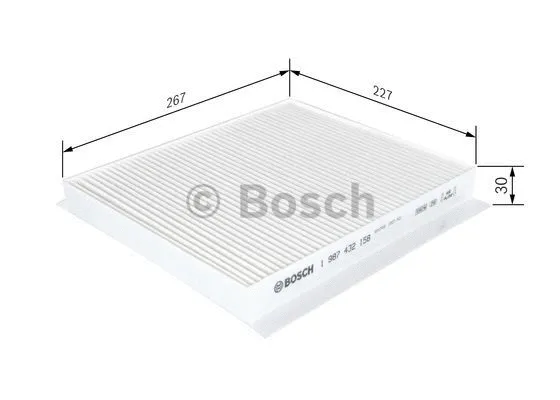 Filter, cabin air (1 987 432 158)