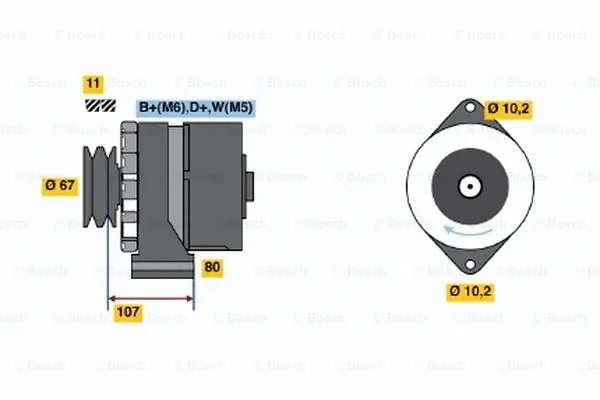 Alternator (9 120 144 120)