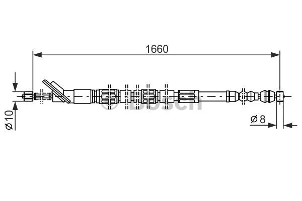Cable Pull, parking brake (1 987 477 411)